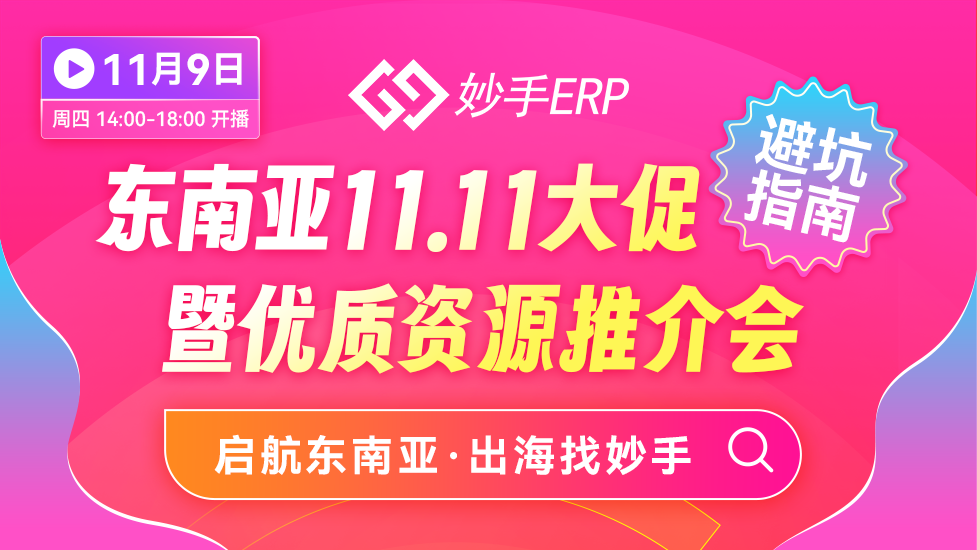 东南亚“11.11”大促避坑指南暨优质资源推介会
