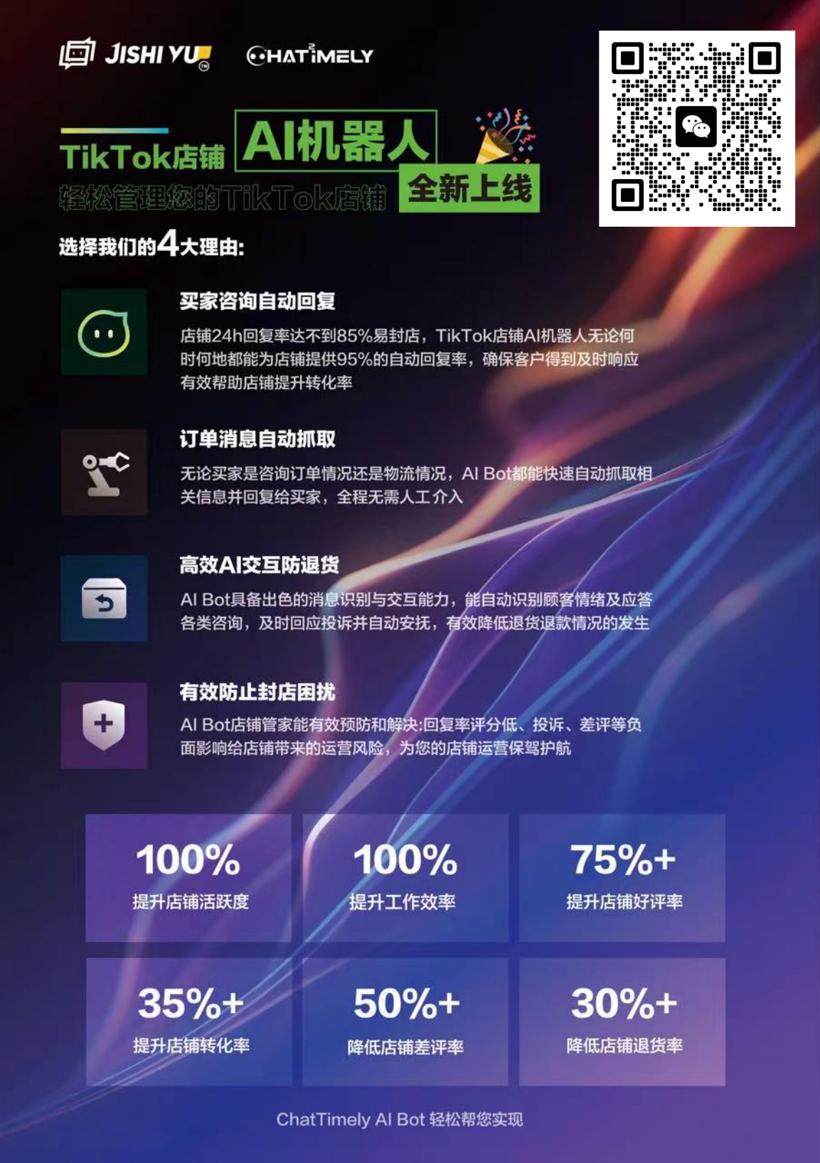 TikTok小店后台智能客服