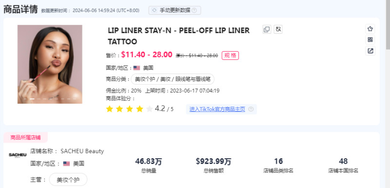 月销6万单,TikTok爆款制造机名副其实