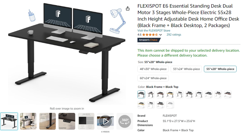 日出1700单,一款电动升降桌在TikTok一夜爆火